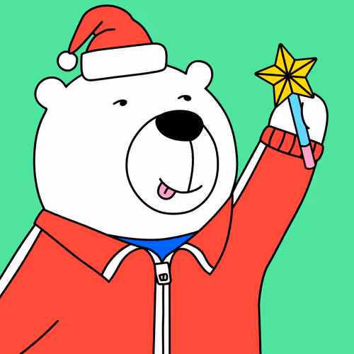 Party Polar Bear #2146