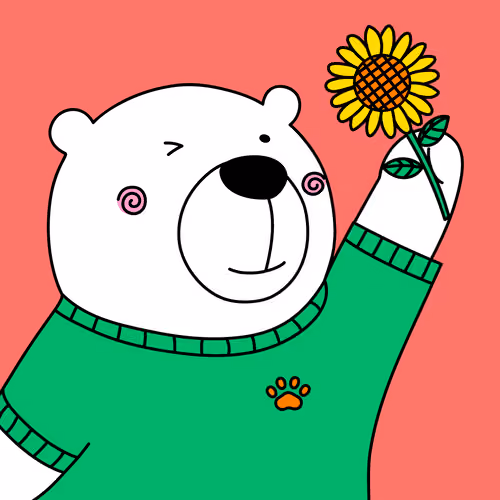 Party Polar Bear #668