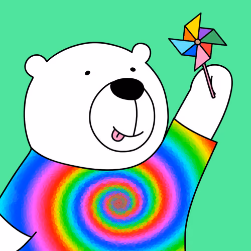 Party Polar Bear #2099