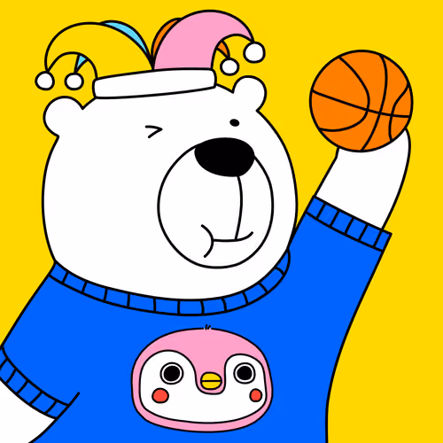Party Polar Bear #2641