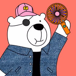 Party Polar Bear #2525