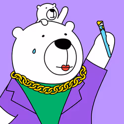 Party Polar Bear #393