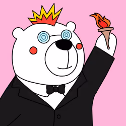 Party Polar Bear #1003