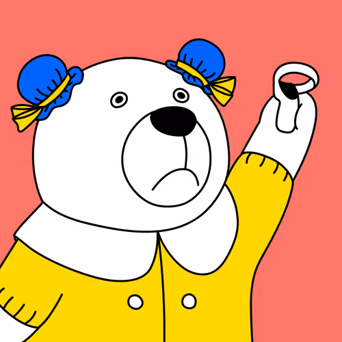 Party Polar Bear #2862