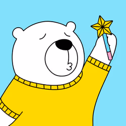 Party Polar Bear #2088
