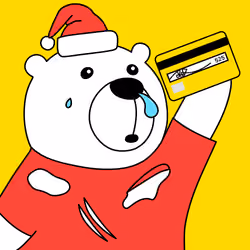 Party Polar Bear #2214