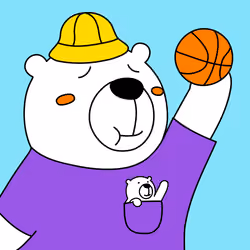 Party Polar Bear #1434
