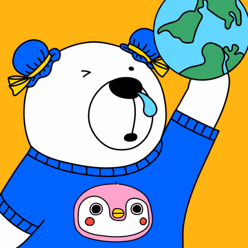 Party Polar Bear #1862