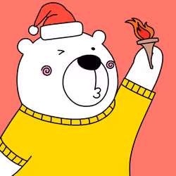 Party Polar Bear #129