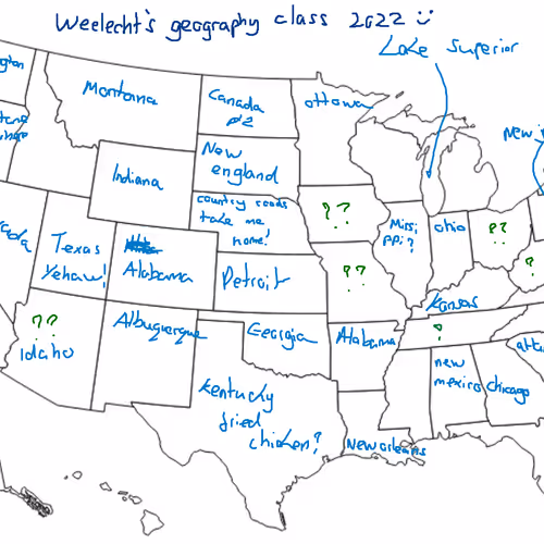 Weelecht's Geography Class