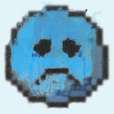 blue