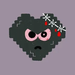 Sad Valentine's Hearts #407