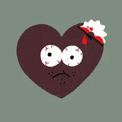 Sad Valentine's Hearts #654