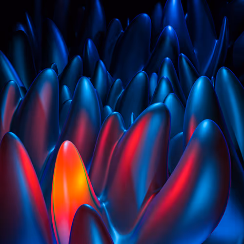 AzureRender abstract art