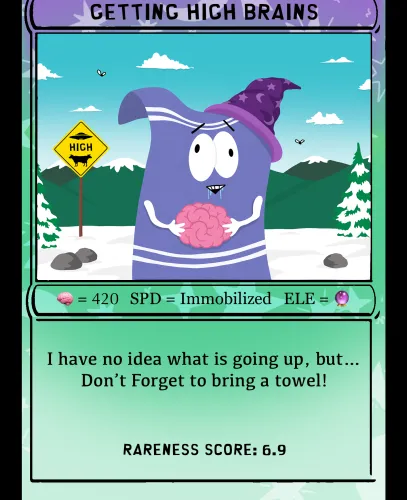 Rare Towelie Cards