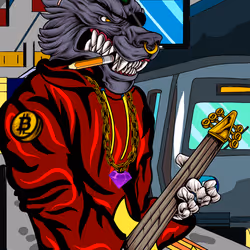 WOLF PUNX LEAD GUITARIST #124