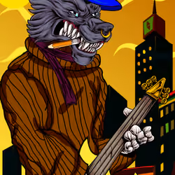 WOLF PUNX LEAD GUITARIST #155