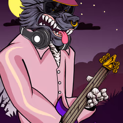 WOLF PUNX LEAD GUITARIST #108