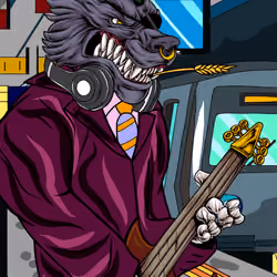 WOLF PUNX LEAD GUITARIST #120