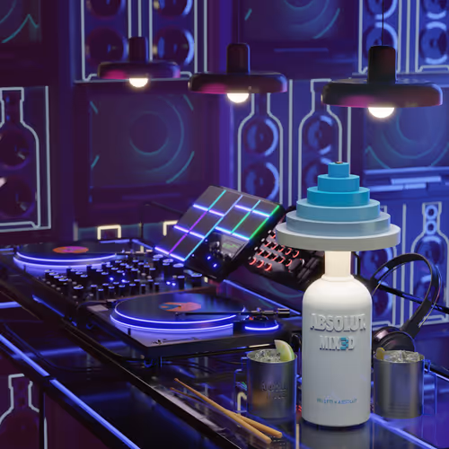 Seletti X Absolut Born To Mix3d Nft Collection