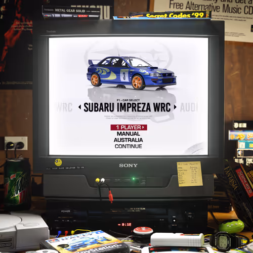 COLIN MCRAE RALLY - VEHICLE SELECT