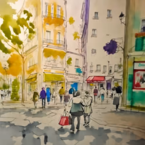 Stroll through Paris