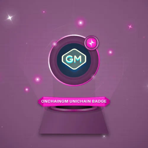 ONCHAINGM UNICHAIN BADGE