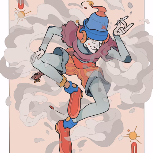 Joker Smoker by DirtyRobot