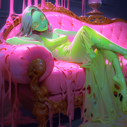 The Imaginary World Of Melting Creatures