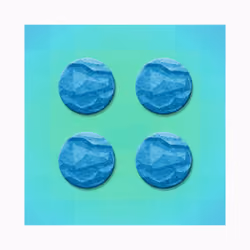 Blue Buttons