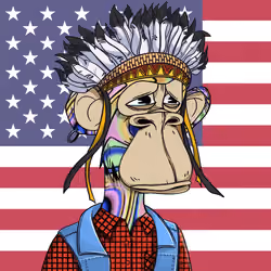 The Bored Ape Americans #2458