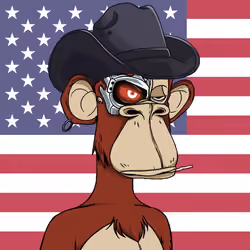 The Bored Ape Americans #3808