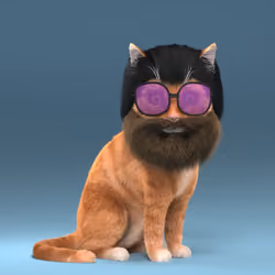 Fluffy PunkCat #9968
