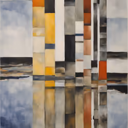 Reflections of a Fragmented Sky