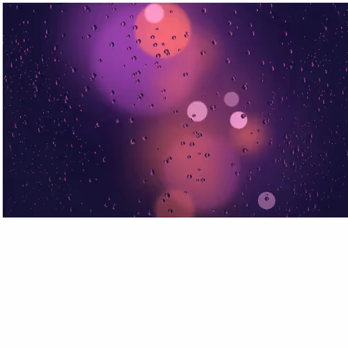 Bokeh Rain 1