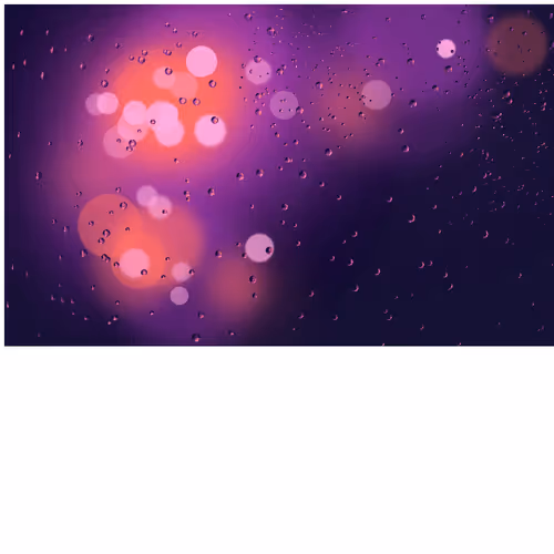 Bokeh Rain 1