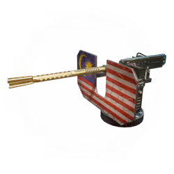 MALAYSIA Gold M2c Browning