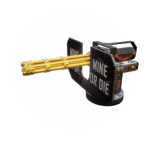 MINEORDIE Gold M134C Minigun