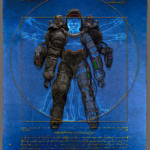 powered suit Vitruvianus