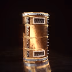 Oceanside Shield Gold