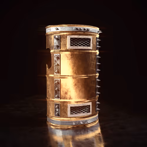 Oceanside Shield Gold