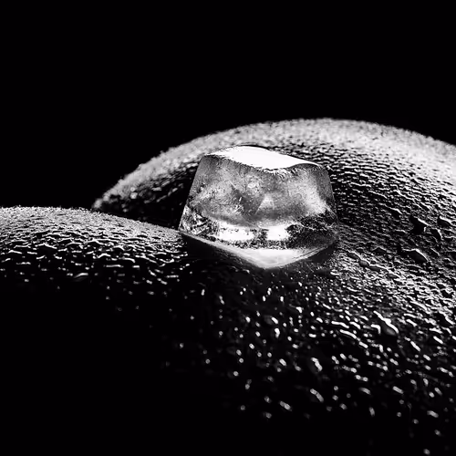 The melting ice