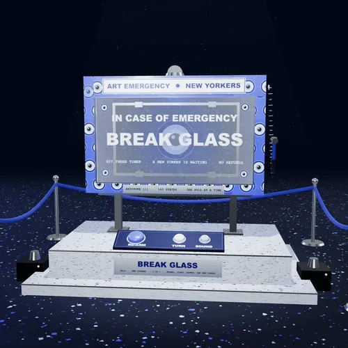 IN CASE OF EMERGENCY: BREAK GLASS