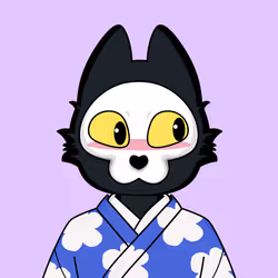 Skull Kitty #514