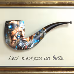 Drawstring Photograph Pipe
