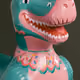 Puffy Dino #6260