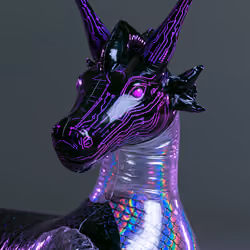 Puffy Dragon #6122