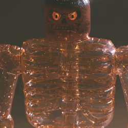 Puffy Skeleton #3732