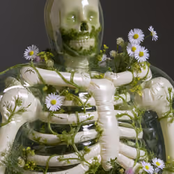 Puffy Skeleton #3596