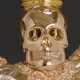Puffy Skull #3542 · 24K Gold